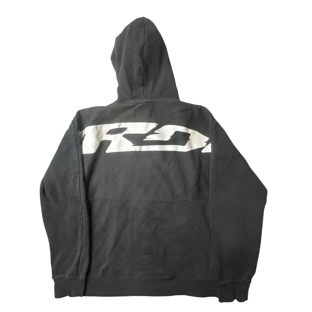 Jordan Hoodie Mens L Black Jumpman Essentials Pullover FV7223-010 Graphic Fleece